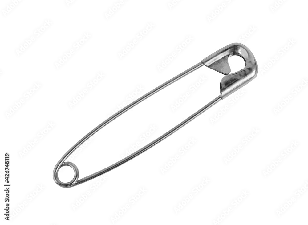 Safety pin isolated on white background
Safety pin isolated on white background
