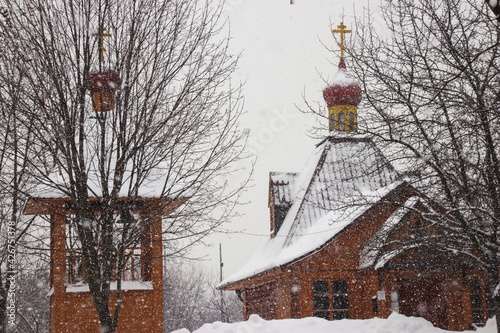 Fotografi Orthodox Christian Church consecrated in honor of the holy Prince Dimitri Donsko