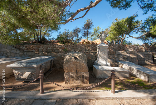 Caprera, Tomba di Giuseppe Garibaldi