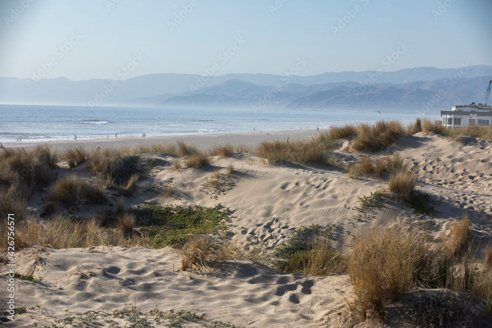 Oxnard, 
Ca,
Ventura County,
California,
Southern California,
Travel,
day,
sunset,
Sunny,

Dune,
Coast,
Surf,
Sand,
Foot print, 
Beach,
Water,
Pacific Ocean,
Sand,
Waves, 

