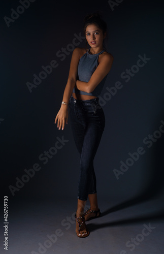 Gorgeous fashion woman