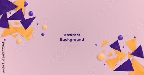 Realistic polygonal abstract background vector Free Download Realistic polygonal abstract background vector - GFXLoad