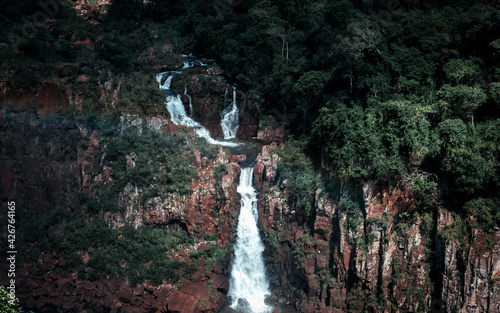 Картината върху платно Iguazu waterfall, Brazil