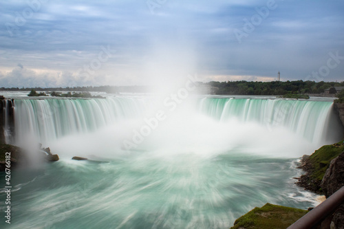 Niagara falls in long exposure