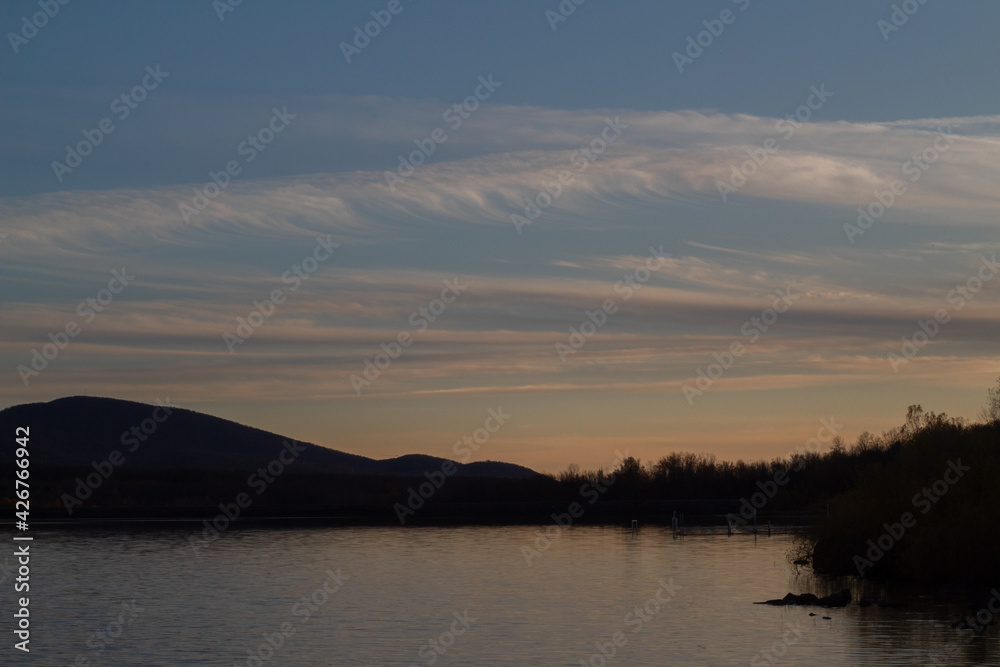 Fototapeta premium Sunset in Quebec