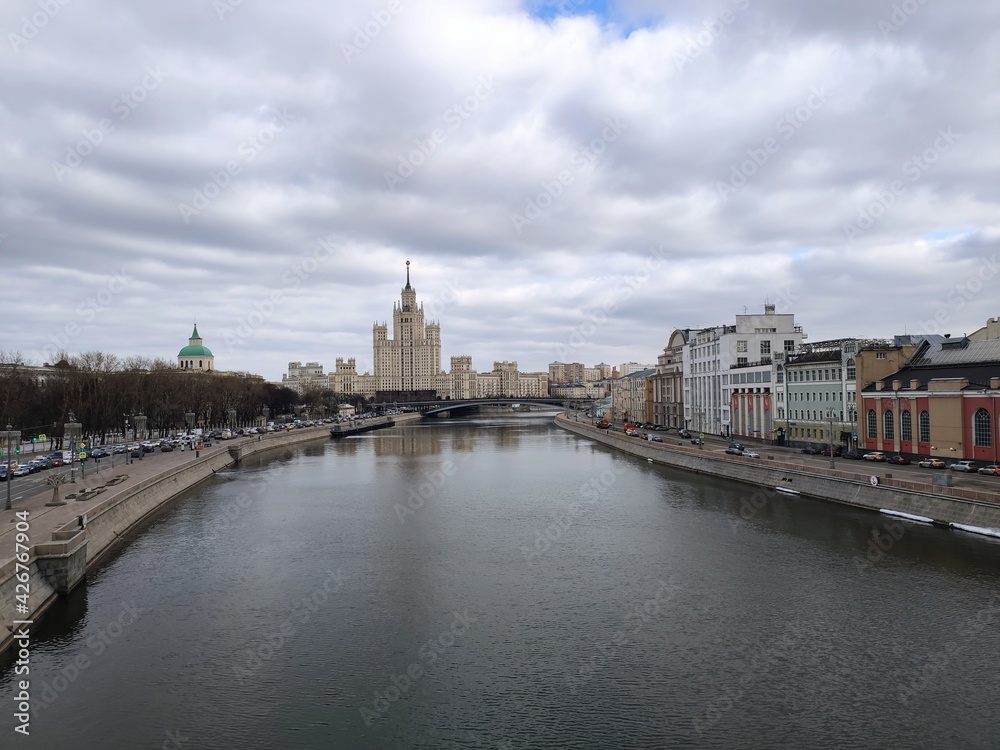view of the river Moscow