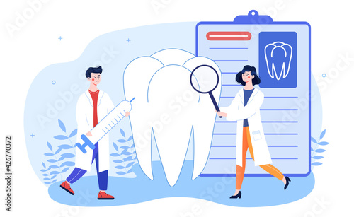 Orthodontic treatment, dental aesthetic dentistry