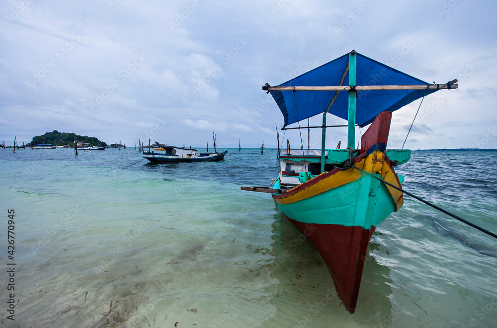 Tanjung Kelayang Beach, a beautiful tropical beach in Belitung, Bangka Belitung Province in Indonesia. Tanjung Kelayang Beach, a beautiful tropical beach in Belitung, Bangka Belitung Province in Indonesia.
