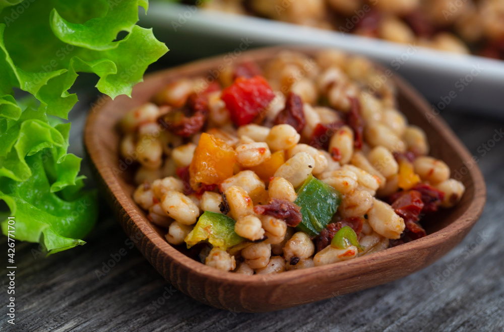 Wheat kernel salad Wheat kernel salad
