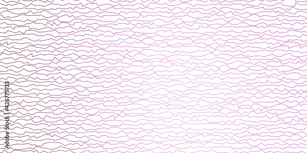 Dark Pink vector background with wry lines. Dark Pink vector background with wry lines.