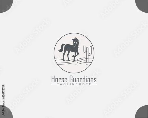 Horse Logo Design and vector art