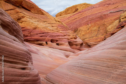 Dramatic Valley of Fire State Park Landscape Views