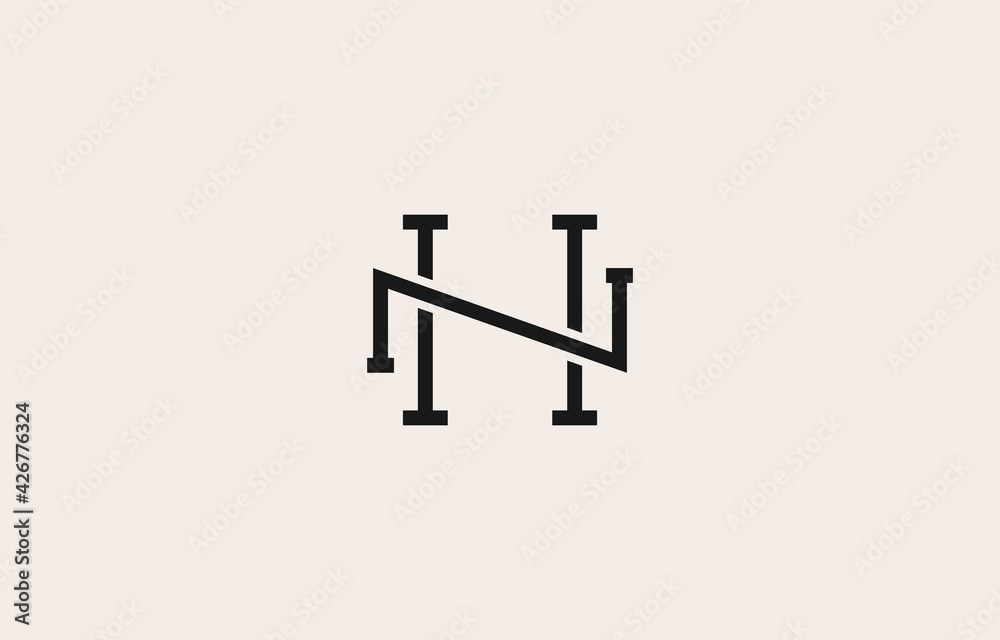 Letter N Classic Logo Vector Design Template Letter N Classic Logo Vector Design Template