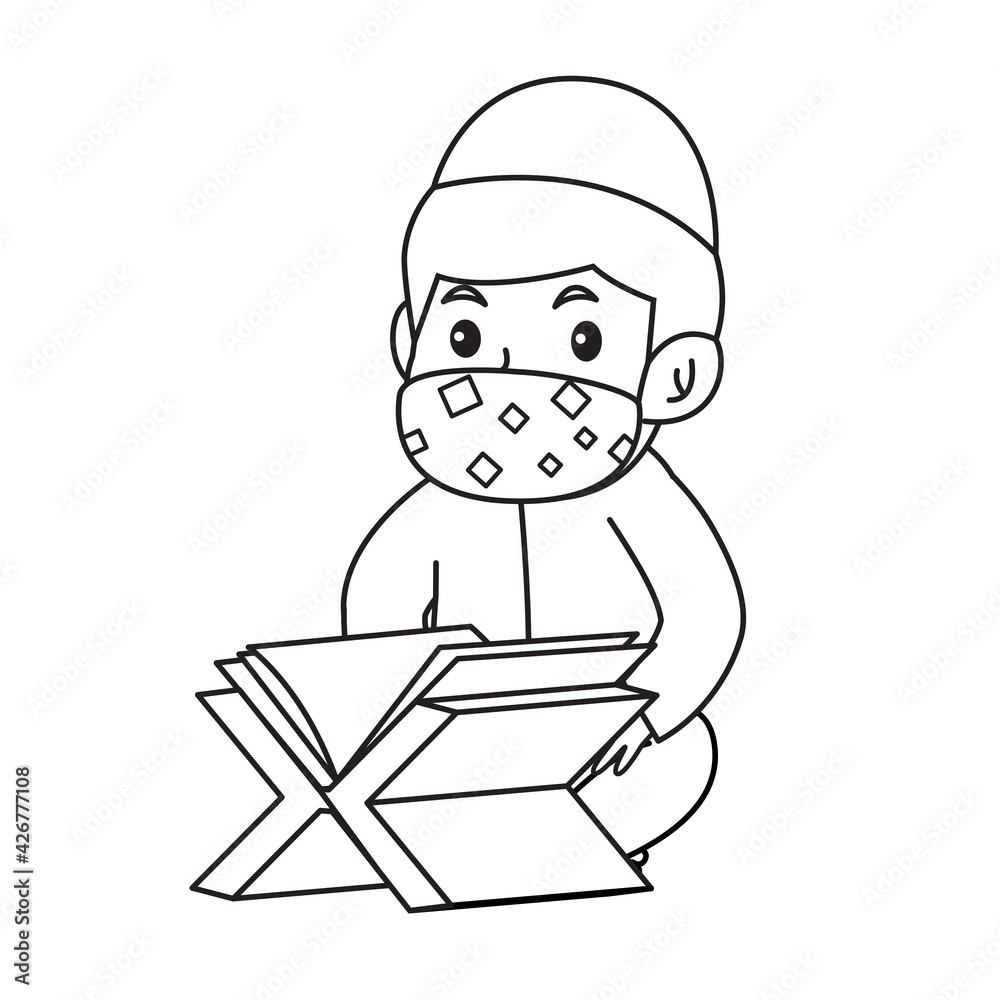 muslim-boys-religious-reading-al-quran-ramadan-month-using-mask-and