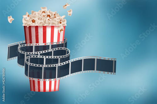 Movie cinema premiere poster design