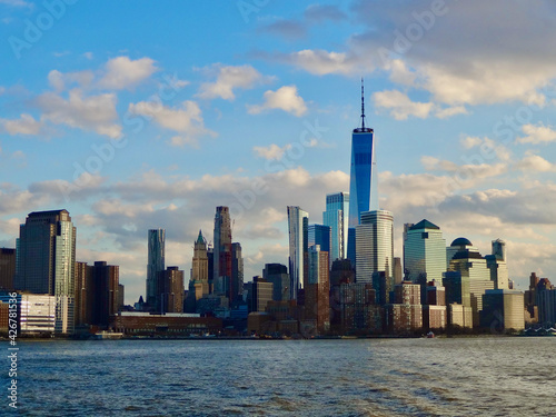 New York Skyline and Brooklyn Bridge © Hardip