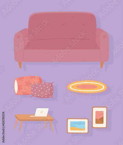 house decoration icons