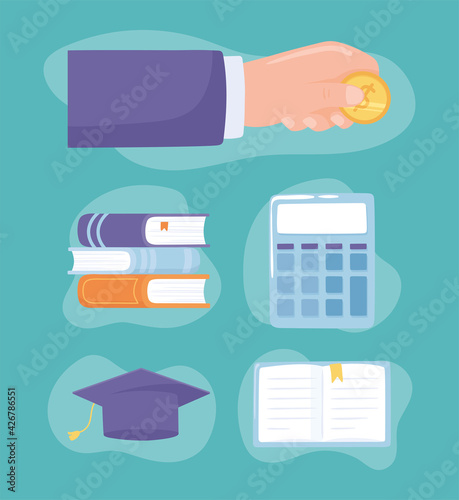 education invest cartoon