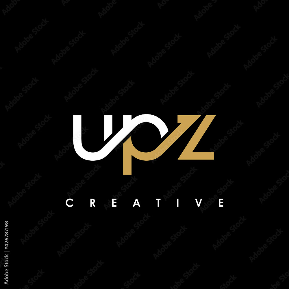 UPZ Letter Initial Logo Design Template Vector Illustration UPZ Letter Initial Logo Design Template Vector Illustration