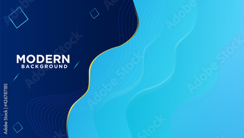 Modern Blue background 