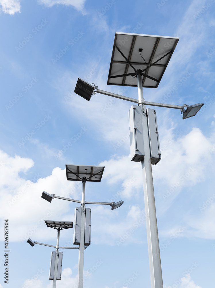 Outdoor solar cell LED flood light Outdoor solar cell LED flood light