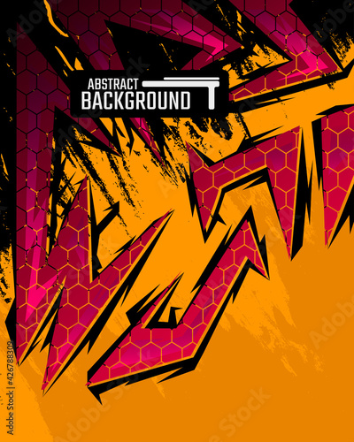 Abstract backgrounds for sports and games. Abstract racing backgrounds for t-shirts, race car livery, car vinyl stickers, etc.