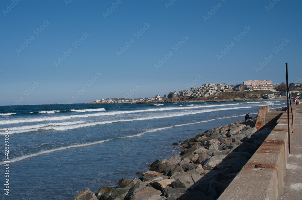 Hull, Mass in April 2008. Taken on Nantasket beach, located at the former Paragon Park site
