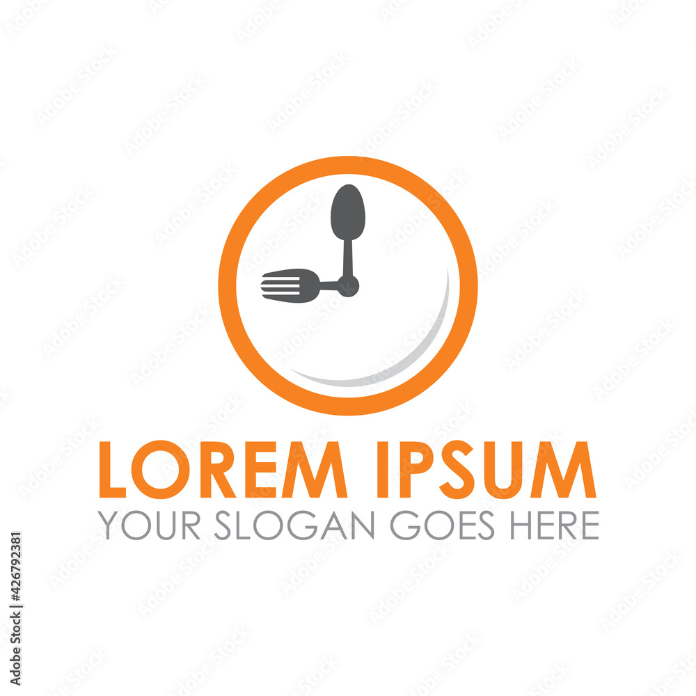 fast food vector , food time logo fast food vector , food time logo