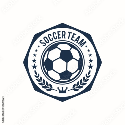emblem badge soccer,football logo template