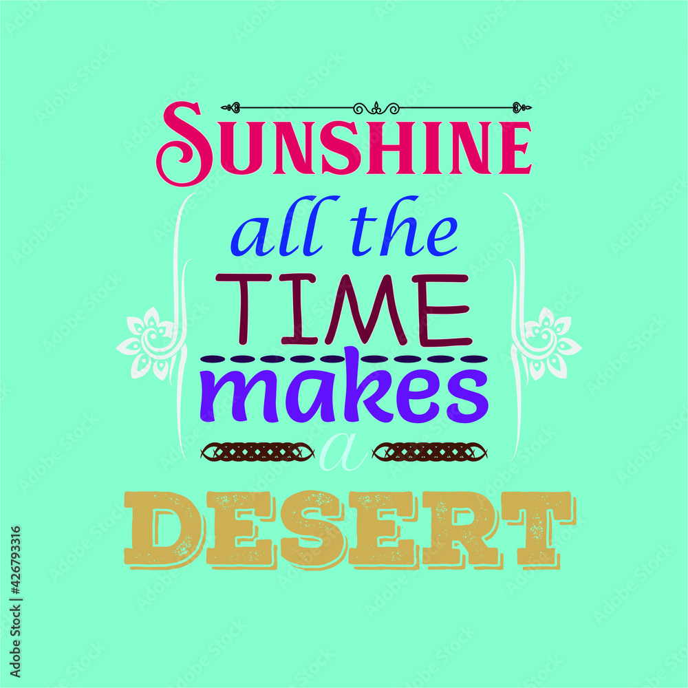 Naklejka premium Typography of motivation quotes design. quotes design 