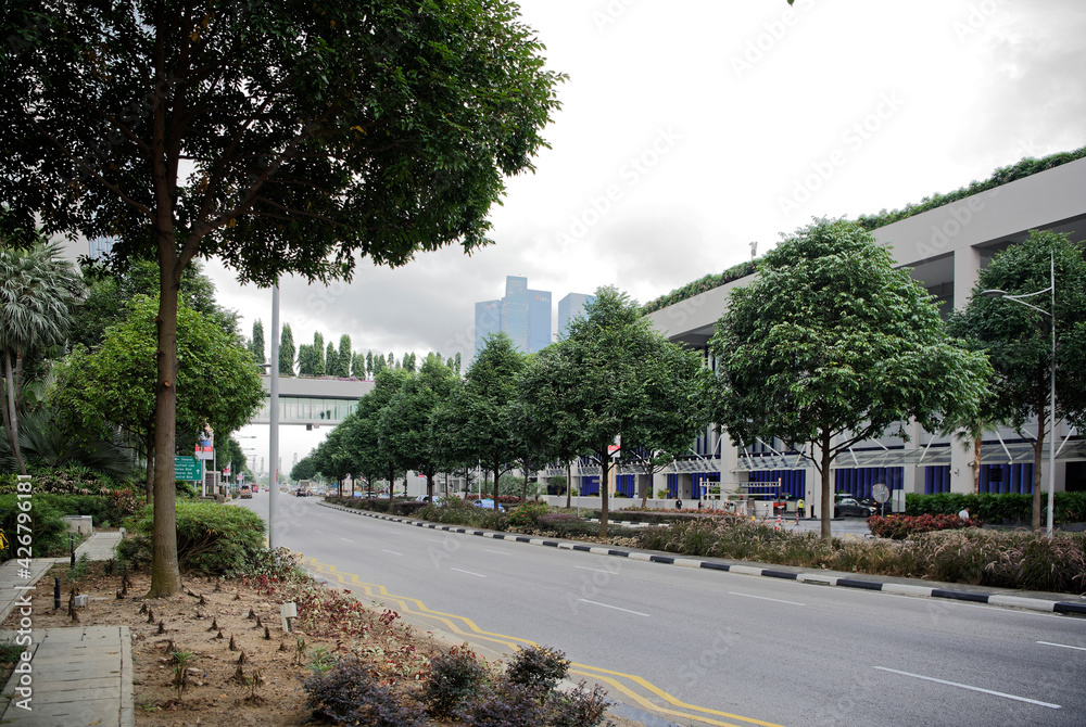  In the surroundings of the Marina Bay Sands Hotel
