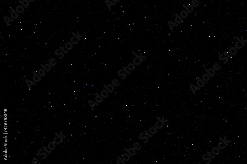 Starry night sky galaxy space background. 