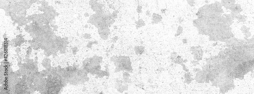 Panorama of Horizontal design on cement and concrete texture for pattern and background © torsakarin