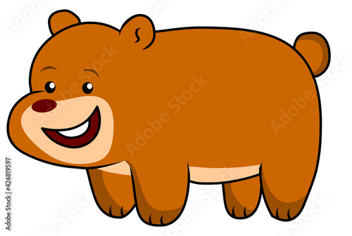 Cute bear illustration