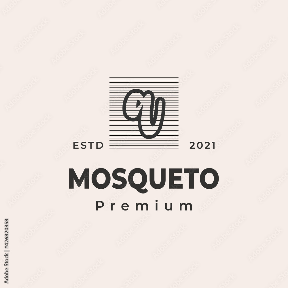 Obraz premium hipster vintage logo icon illustration