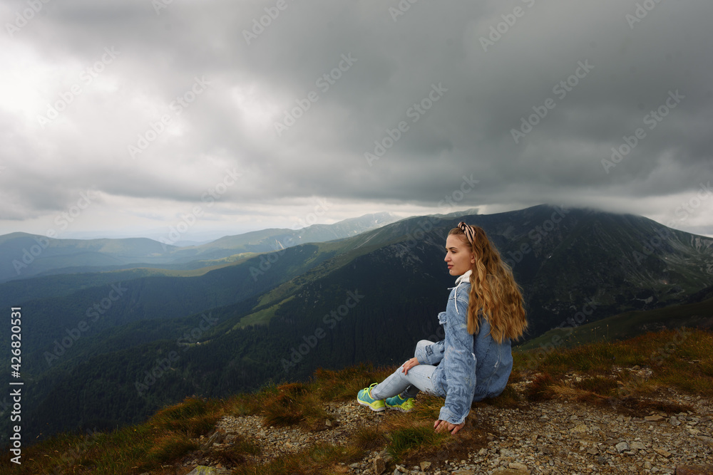 beautiful view in the mountains beautiful view in the mountains