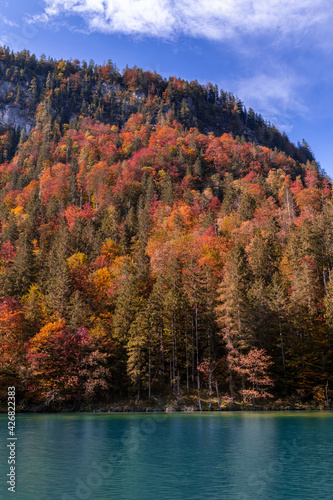 Autumn at the Königssee in Berchtesgadener Land, Bavaria, Germany. © DirkR