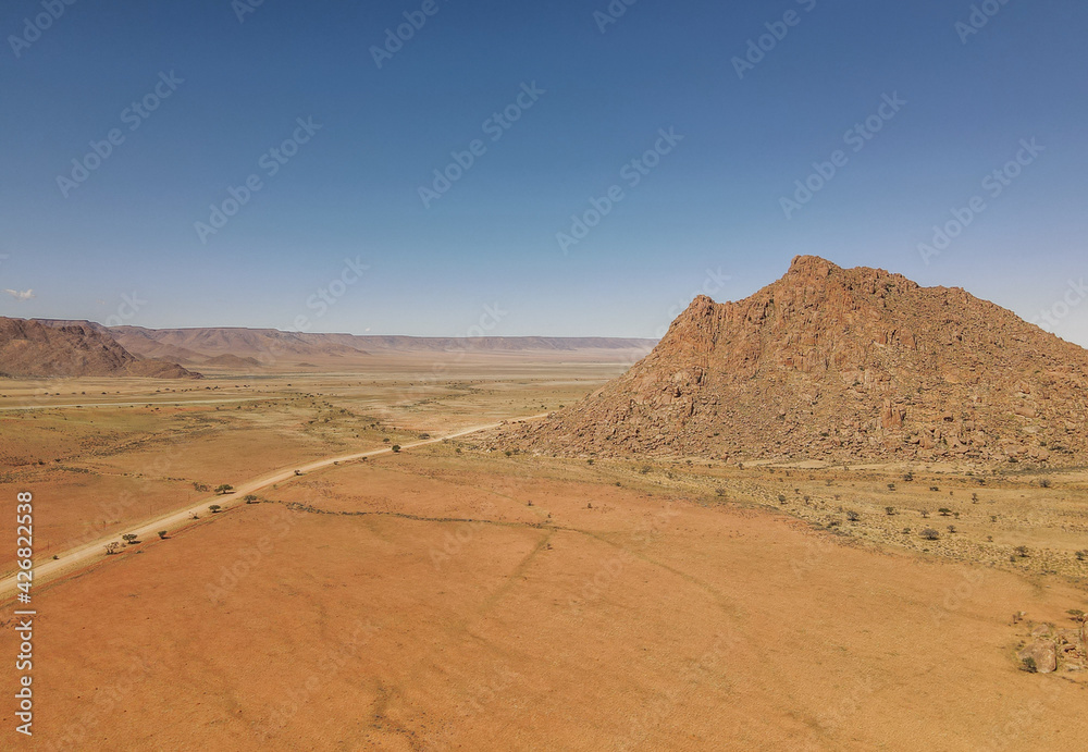 Désert du Namib vu du ciel Désert du Namib vu du ciel
