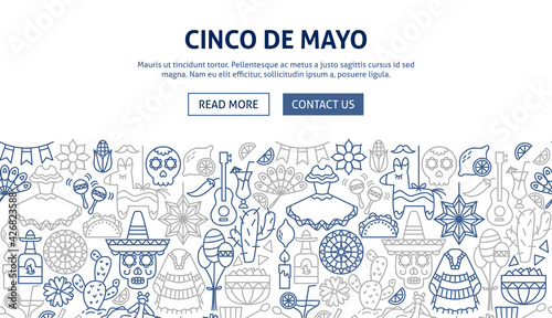 Cinco de Mayo Banner Design