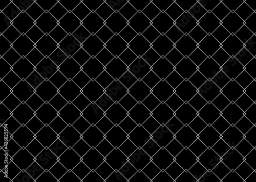Grid. Black background with lines.