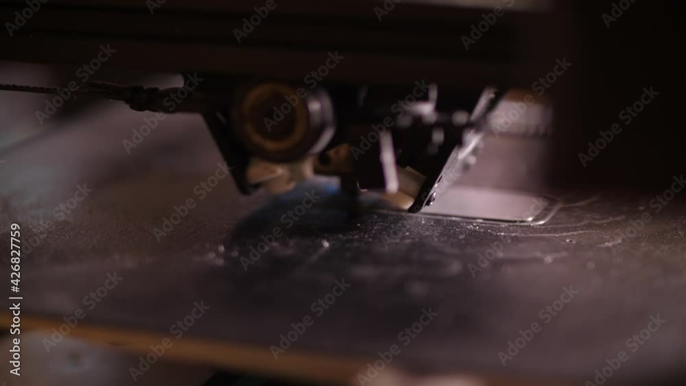 3D print head is moving 3D print head is moving