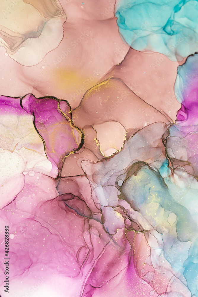 Currents of translucent hues, snaking gold swirls, and foamy sprays of color shape the marble of these free-flowing textures. The marbling techniques, alcohol ink, modern abstract painting Currents of translucent hues, snaking gold swirls, and foamy sprays of color shape the marble of these free-flowing textures. The marbling techniques, alcohol ink, modern abstract painting