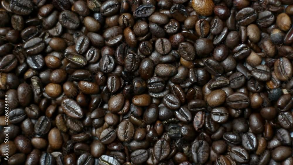 Coffee Beans Variable Light And Shadows Coffee Beans Variable Light And Shadows