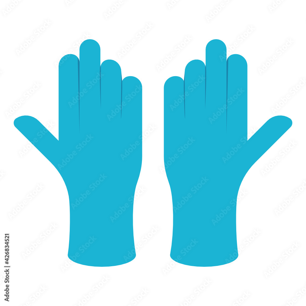 Medical Gloves Concept, PPE Mitten Vector Icon Design, Personal protective equipment Symbol on white background, Workplace health surveillance Sign, occupational safety and healthcare illustration Medical Gloves Concept, PPE Mitten Vector Icon Design, Personal protective equipment Symbol on white background, Workplace health surveillance Sign, occupational safety and healthcare illustration
