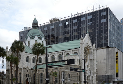 Kirche in der Downtown von Tampa, Florida photo