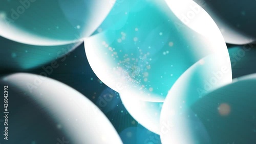 urban energy research a stream of luminous particles, a cycle of a stream of luminous particles. light effects moving and flexible lines in abstract style profit energy meditation