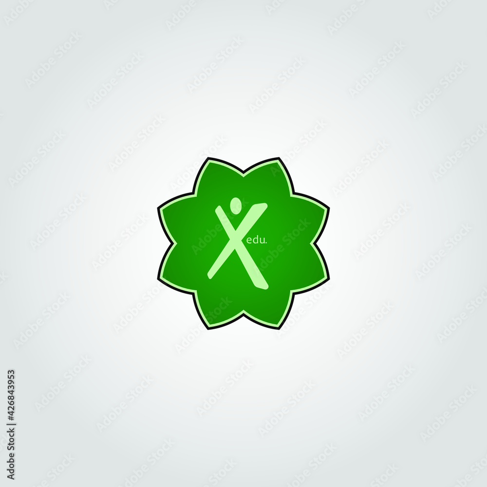 reen education logo design with background reen education logo design with background