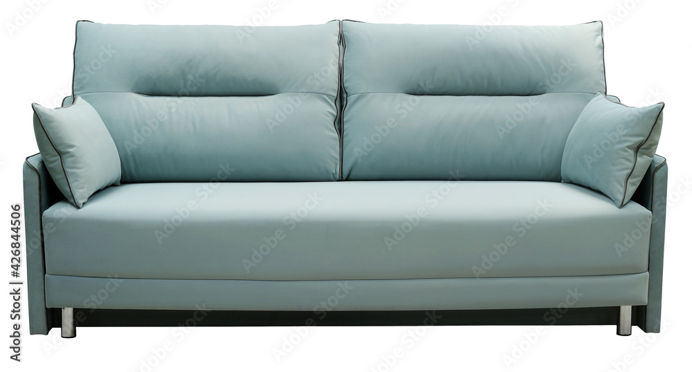 Fototapeta premium Sofa isolated on white background. Including clipping path