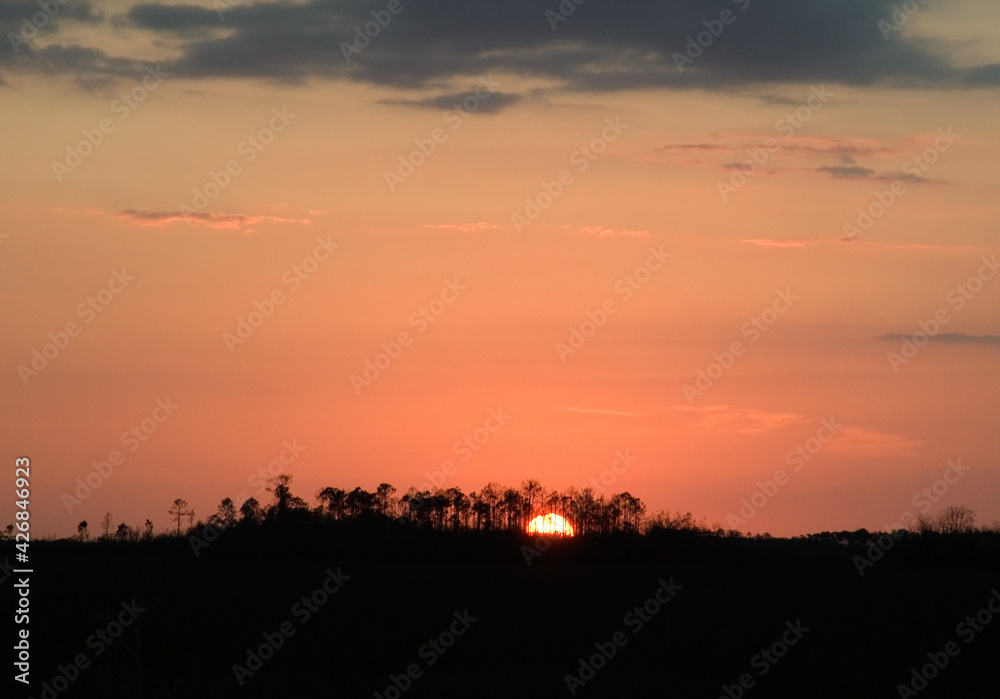 Everglades sunset
