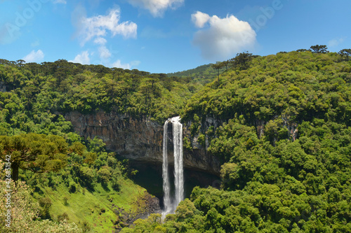 Brazil, Rio Grande do Sul, Gramado Canela, Parque do Caracol Cascata Extraordinary Nature Waterfall photo